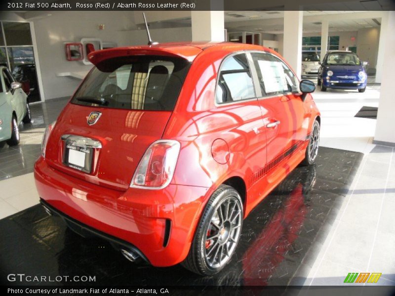  2012 500 Abarth Rosso (Red)