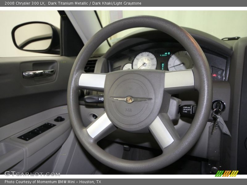 Dark Titanium Metallic / Dark Khaki/Light Graystone 2008 Chrysler 300 LX