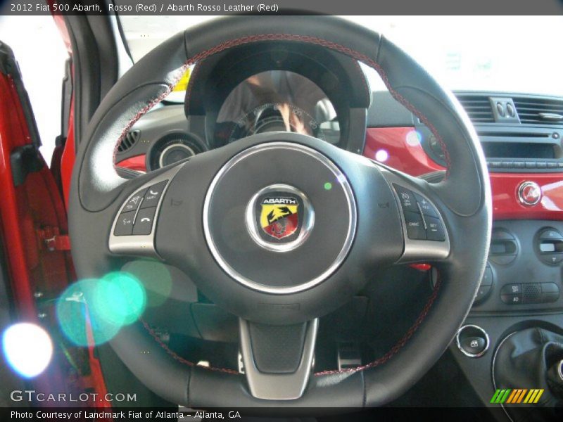  2012 500 Abarth Steering Wheel