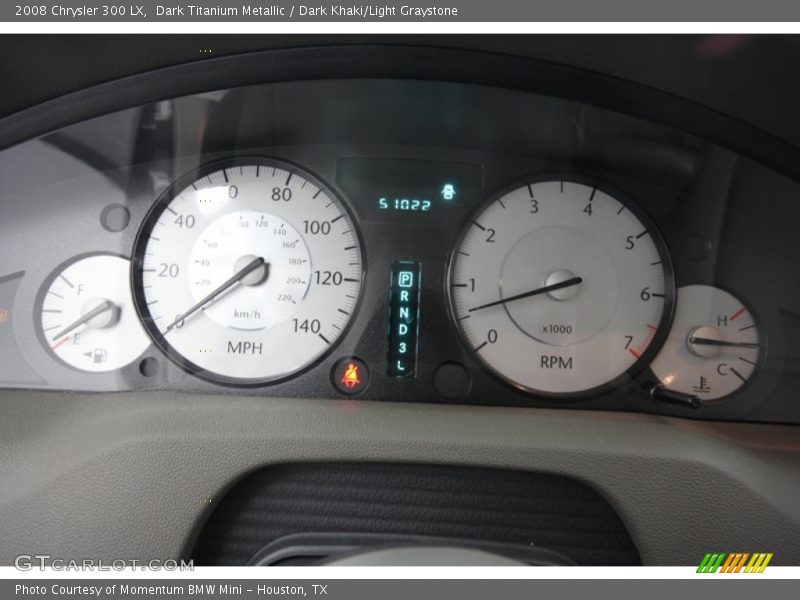 Dark Titanium Metallic / Dark Khaki/Light Graystone 2008 Chrysler 300 LX