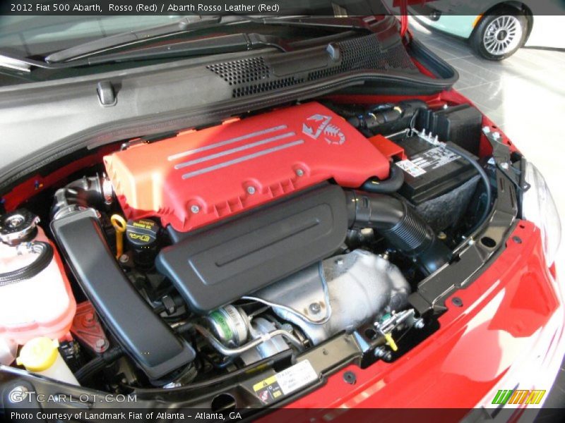  2012 500 Abarth Engine - 1.4 Liter Turbocharged SOHC 16-Valve MultiAir 4 Cylinder