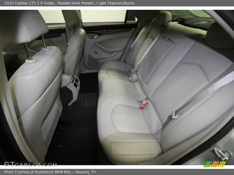 Radiant Silver Metallic / Light Titanium/Ebony 2010 Cadillac CTS 3.6 Sedan