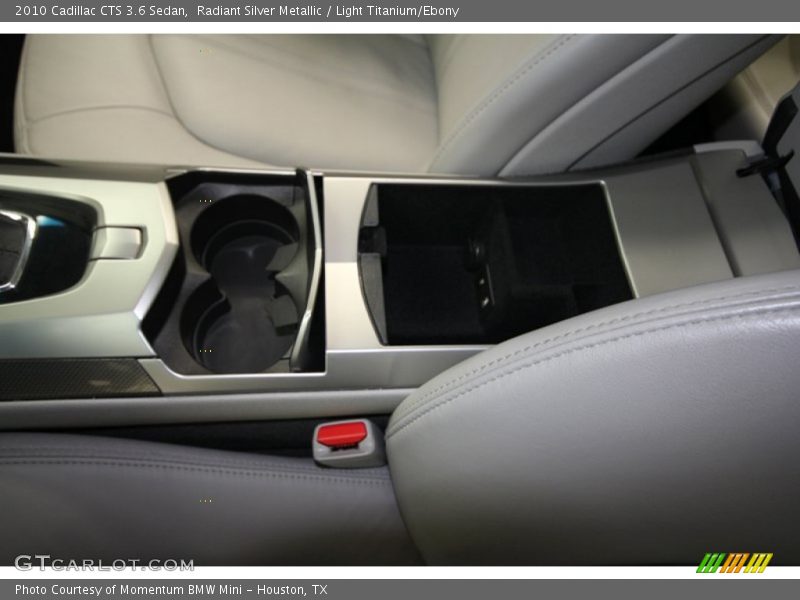 Radiant Silver Metallic / Light Titanium/Ebony 2010 Cadillac CTS 3.6 Sedan
