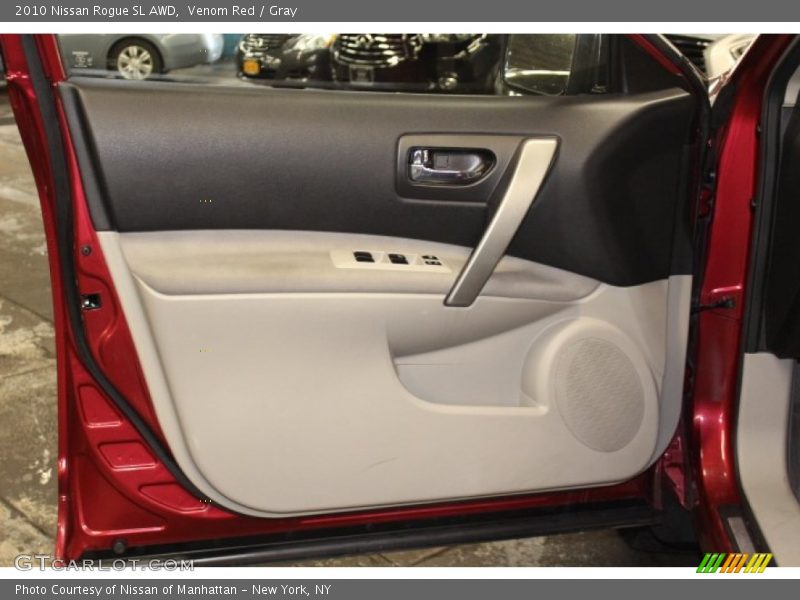 Venom Red / Gray 2010 Nissan Rogue SL AWD