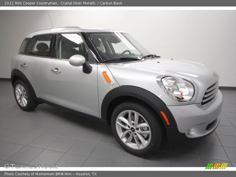Crystal Silver Metallic / Carbon Black 2012 Mini Cooper Countryman
