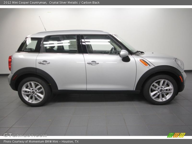 Crystal Silver Metallic / Carbon Black 2012 Mini Cooper Countryman