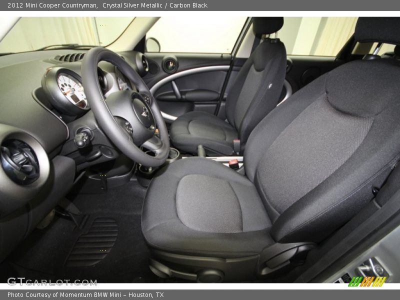 Crystal Silver Metallic / Carbon Black 2012 Mini Cooper Countryman