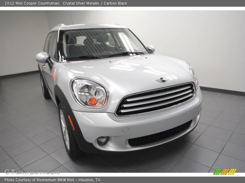 Crystal Silver Metallic / Carbon Black 2012 Mini Cooper Countryman