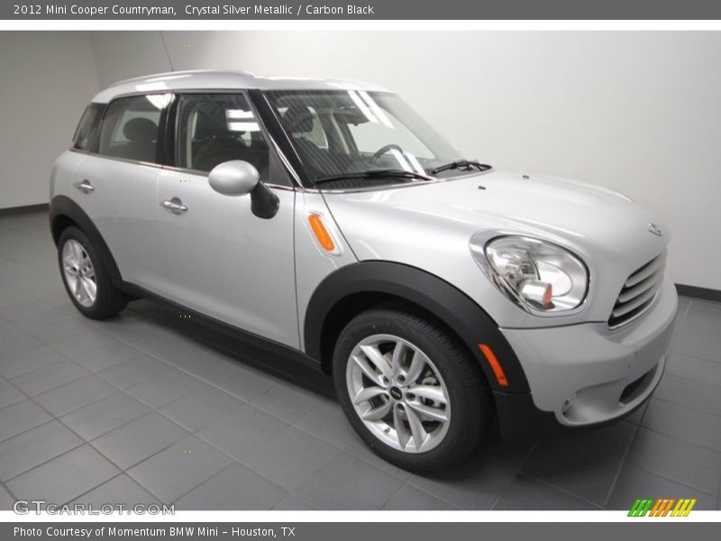 Crystal Silver Metallic / Carbon Black 2012 Mini Cooper Countryman