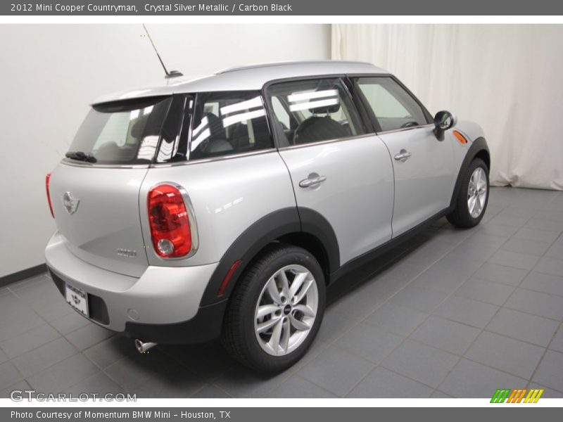 Crystal Silver Metallic / Carbon Black 2012 Mini Cooper Countryman