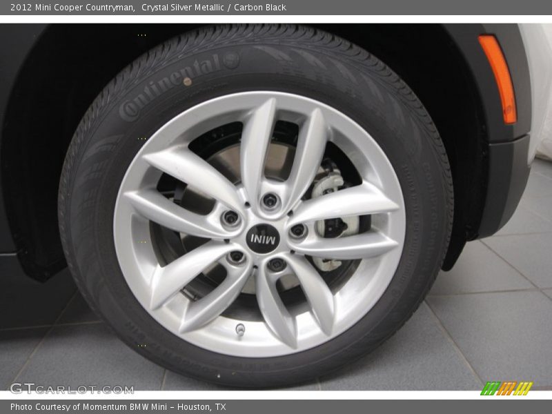 Crystal Silver Metallic / Carbon Black 2012 Mini Cooper Countryman