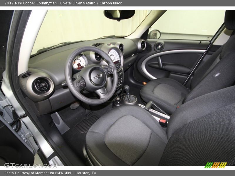 Crystal Silver Metallic / Carbon Black 2012 Mini Cooper Countryman