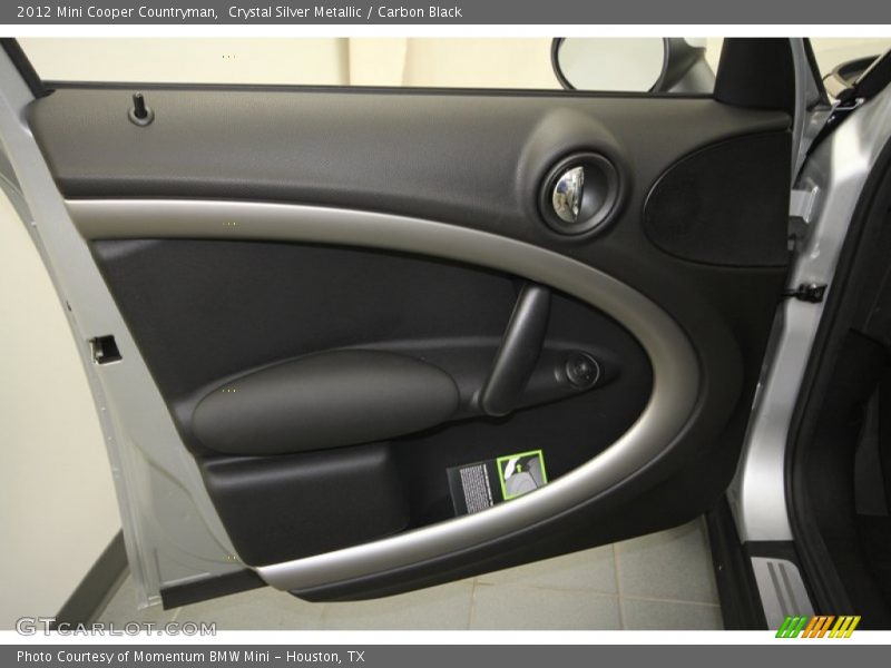 Crystal Silver Metallic / Carbon Black 2012 Mini Cooper Countryman