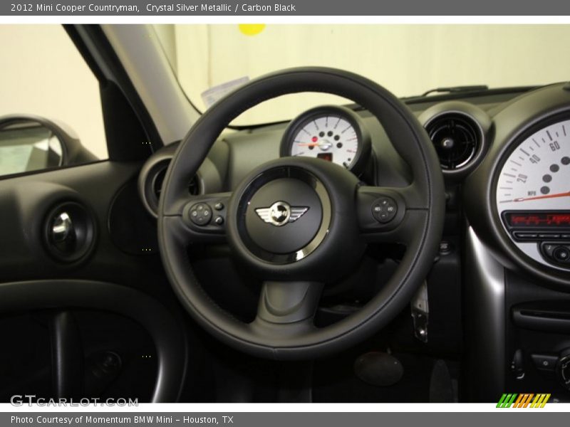 Crystal Silver Metallic / Carbon Black 2012 Mini Cooper Countryman