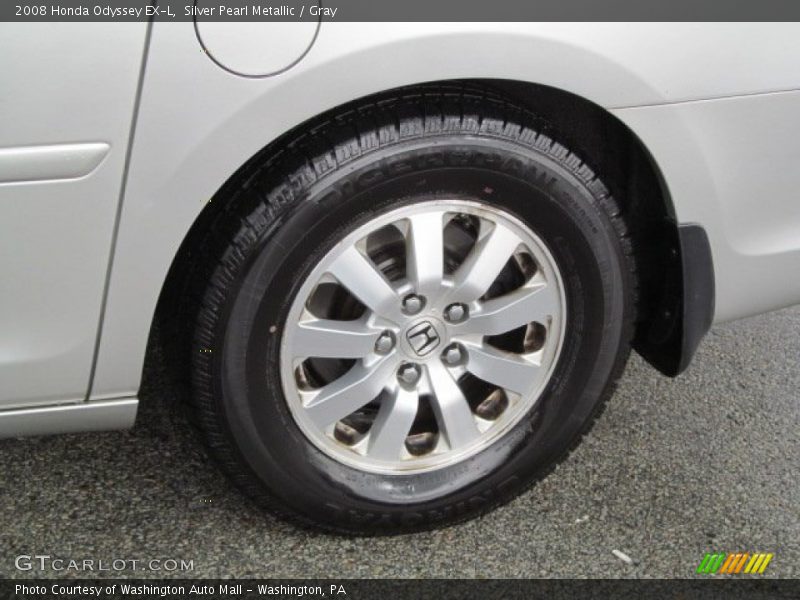 Silver Pearl Metallic / Gray 2008 Honda Odyssey EX-L