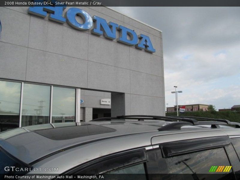 Silver Pearl Metallic / Gray 2008 Honda Odyssey EX-L