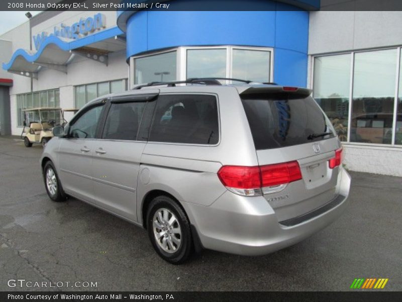 Silver Pearl Metallic / Gray 2008 Honda Odyssey EX-L