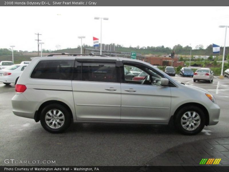 Silver Pearl Metallic / Gray 2008 Honda Odyssey EX-L