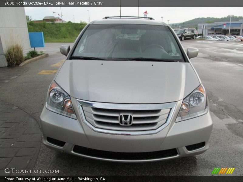 Silver Pearl Metallic / Gray 2008 Honda Odyssey EX-L