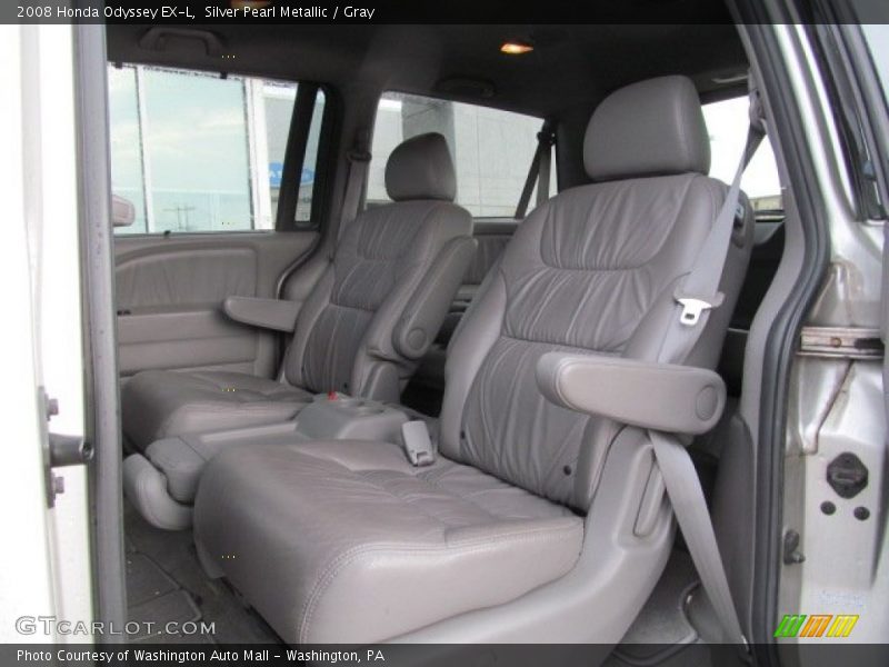 Silver Pearl Metallic / Gray 2008 Honda Odyssey EX-L