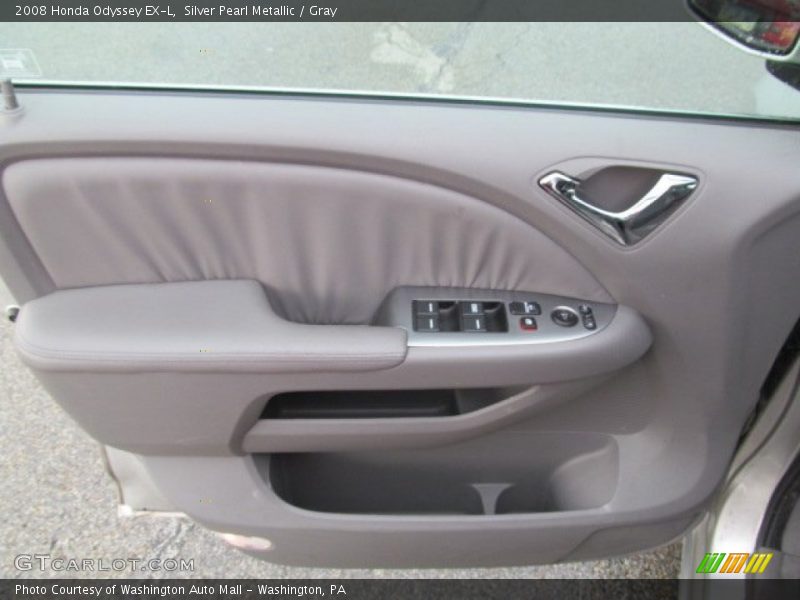 Silver Pearl Metallic / Gray 2008 Honda Odyssey EX-L