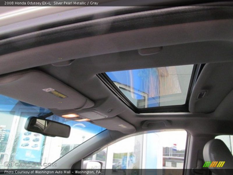 Silver Pearl Metallic / Gray 2008 Honda Odyssey EX-L