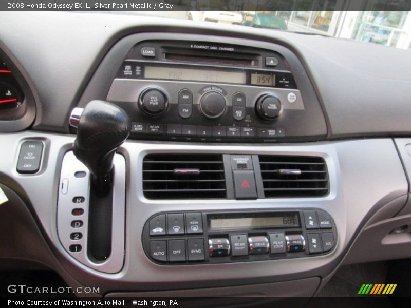 Silver Pearl Metallic / Gray 2008 Honda Odyssey EX-L