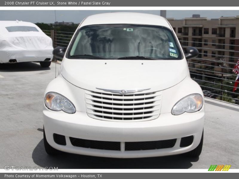 Stone White / Pastel Slate Gray 2008 Chrysler PT Cruiser LX
