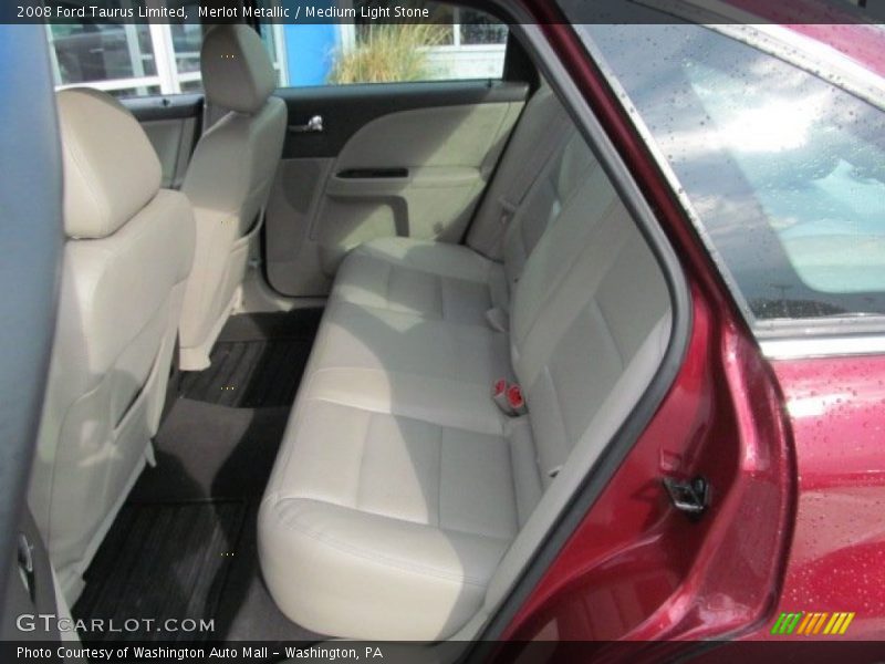Merlot Metallic / Medium Light Stone 2008 Ford Taurus Limited