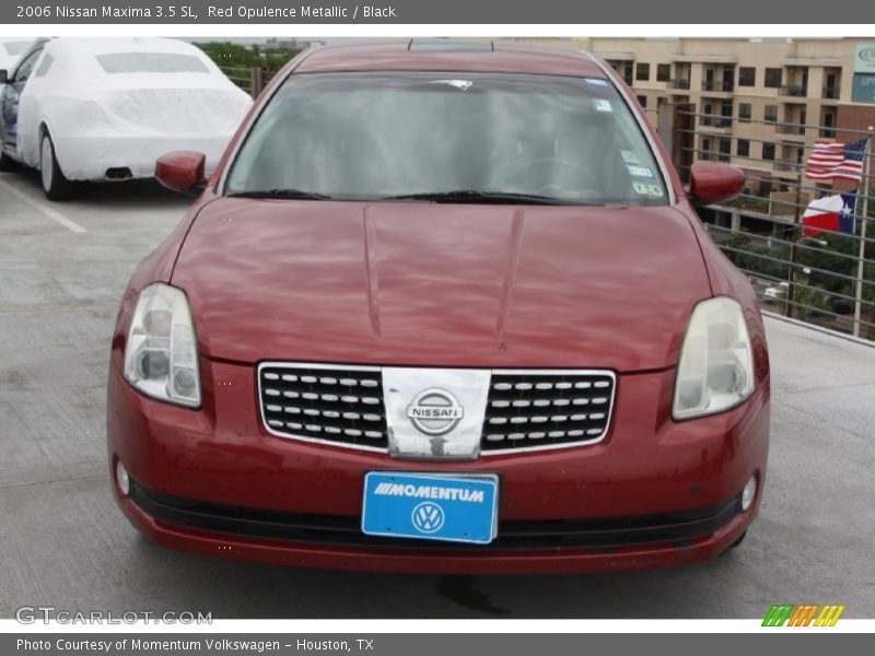 Red Opulence Metallic / Black 2006 Nissan Maxima 3.5 SL