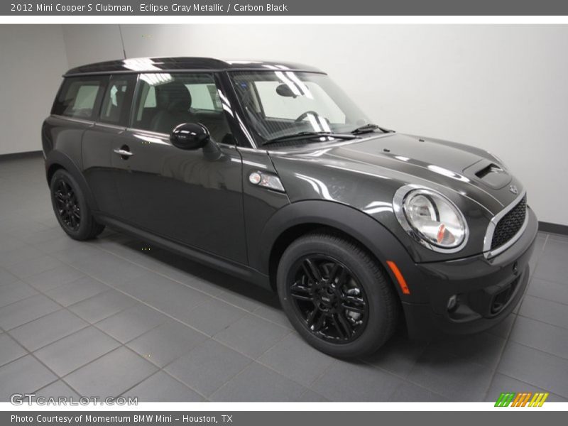 Eclipse Gray Metallic / Carbon Black 2012 Mini Cooper S Clubman