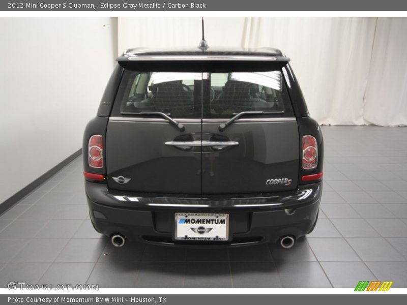 Eclipse Gray Metallic / Carbon Black 2012 Mini Cooper S Clubman