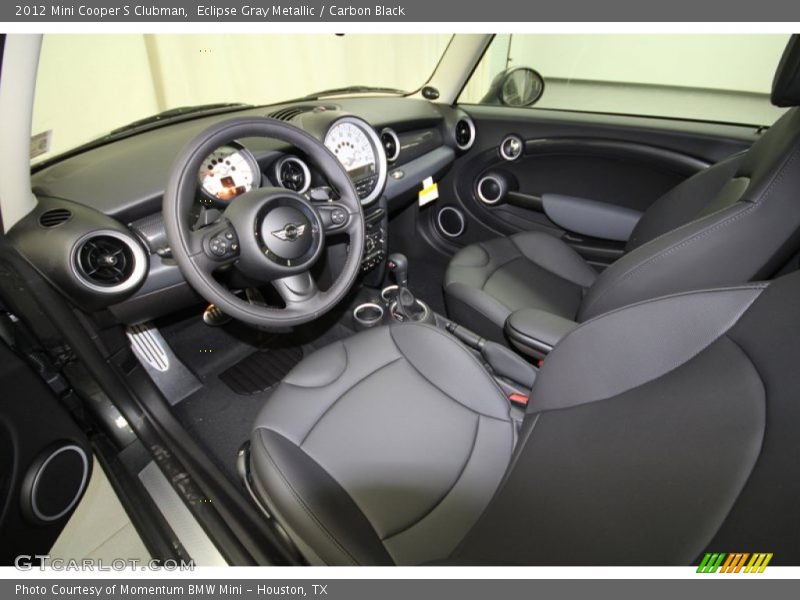 Eclipse Gray Metallic / Carbon Black 2012 Mini Cooper S Clubman