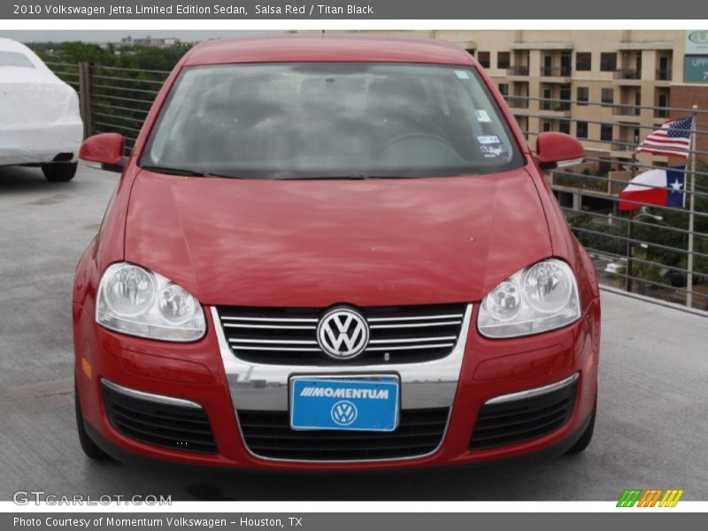Salsa Red / Titan Black 2010 Volkswagen Jetta Limited Edition Sedan