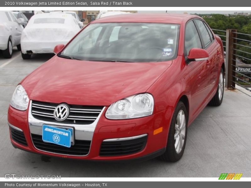 Salsa Red / Titan Black 2010 Volkswagen Jetta Limited Edition Sedan