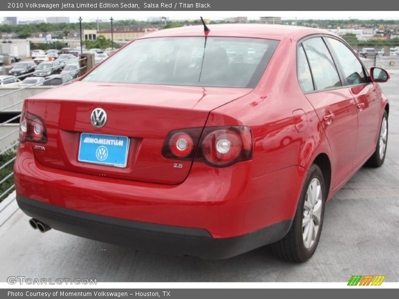 Salsa Red / Titan Black 2010 Volkswagen Jetta Limited Edition Sedan
