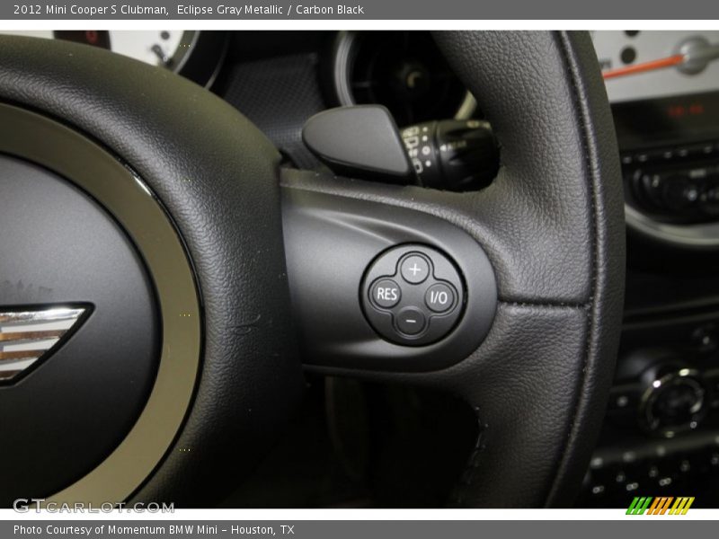 Eclipse Gray Metallic / Carbon Black 2012 Mini Cooper S Clubman