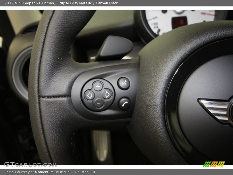 Eclipse Gray Metallic / Carbon Black 2012 Mini Cooper S Clubman