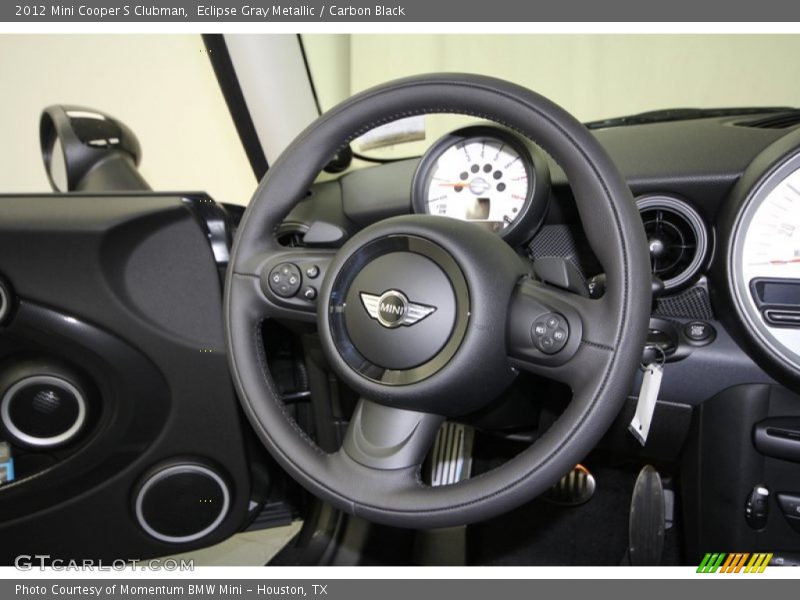 Eclipse Gray Metallic / Carbon Black 2012 Mini Cooper S Clubman