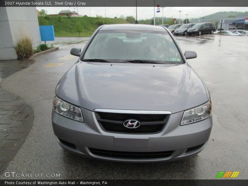 Steel Gray / Gray 2007 Hyundai Sonata GLS