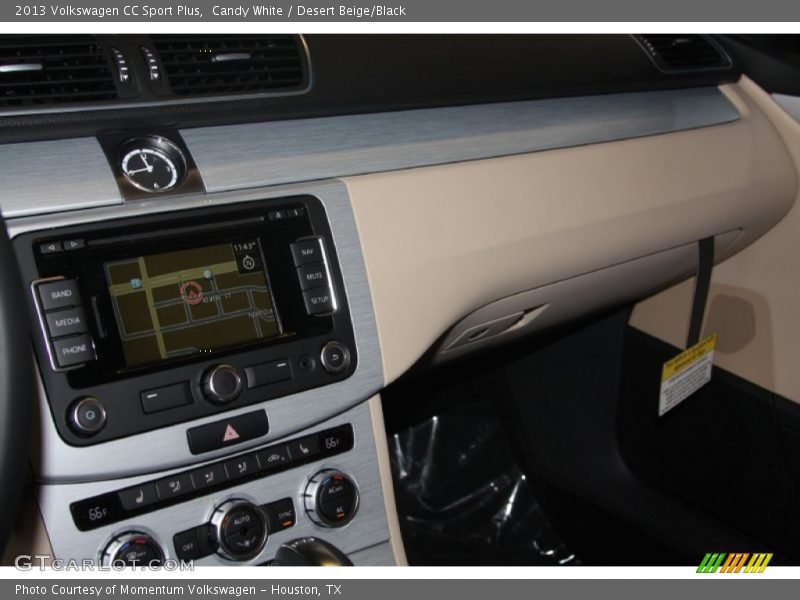 Candy White / Desert Beige/Black 2013 Volkswagen CC Sport Plus