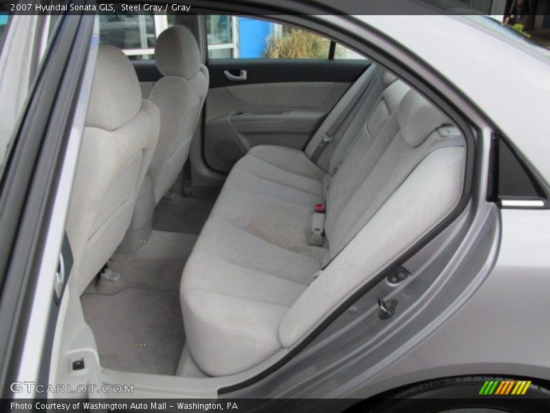 Steel Gray / Gray 2007 Hyundai Sonata GLS