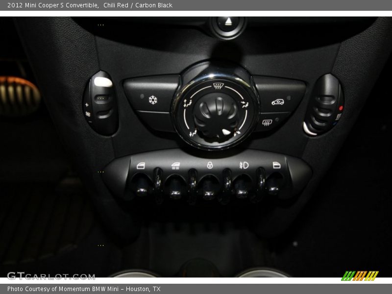 Chili Red / Carbon Black 2012 Mini Cooper S Convertible