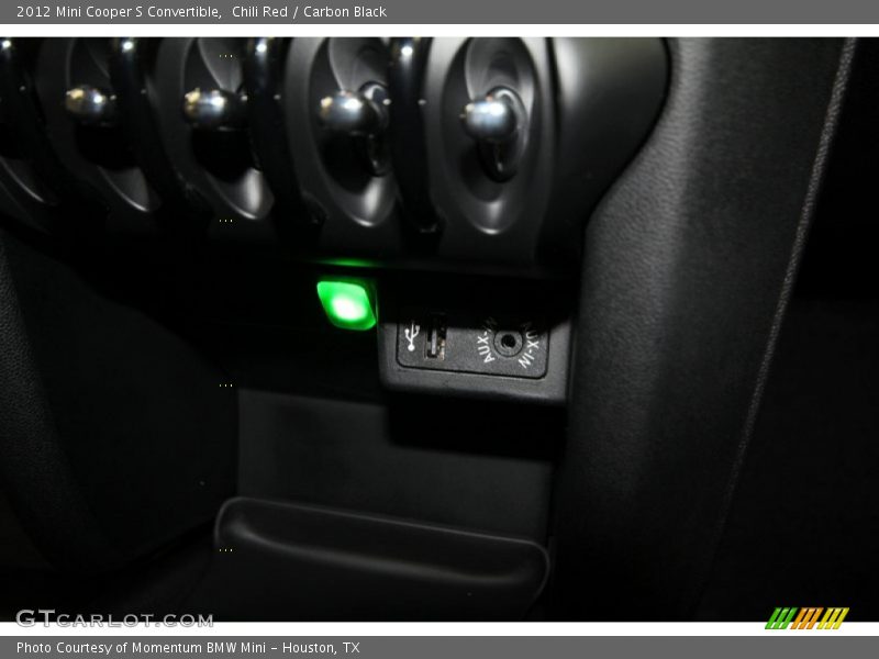 Chili Red / Carbon Black 2012 Mini Cooper S Convertible