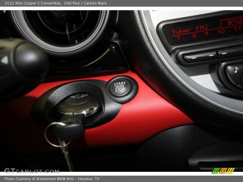 Chili Red / Carbon Black 2012 Mini Cooper S Convertible