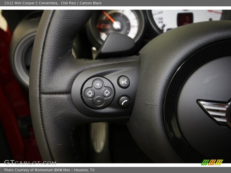 Chili Red / Carbon Black 2012 Mini Cooper S Convertible