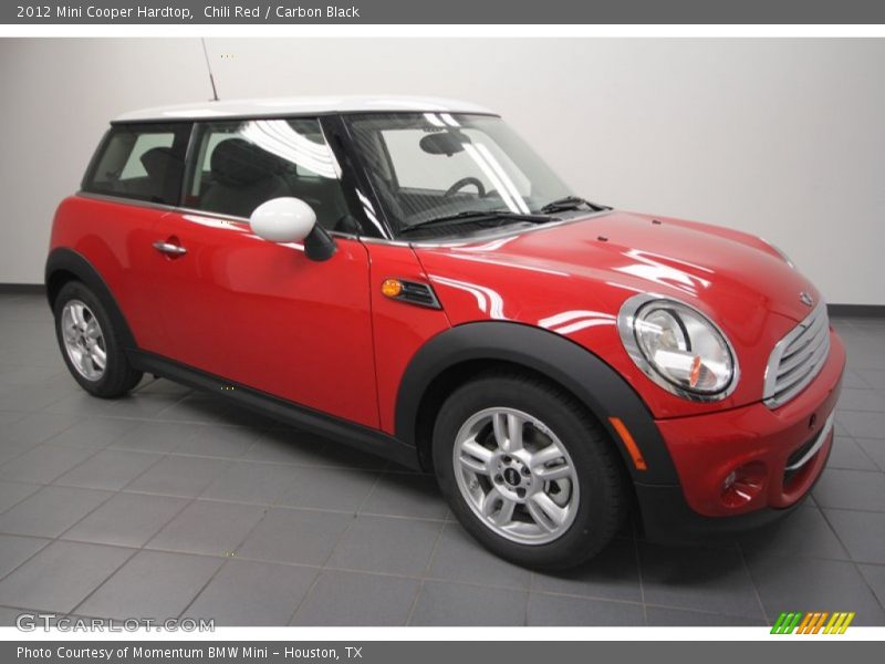 Chili Red / Carbon Black 2012 Mini Cooper Hardtop