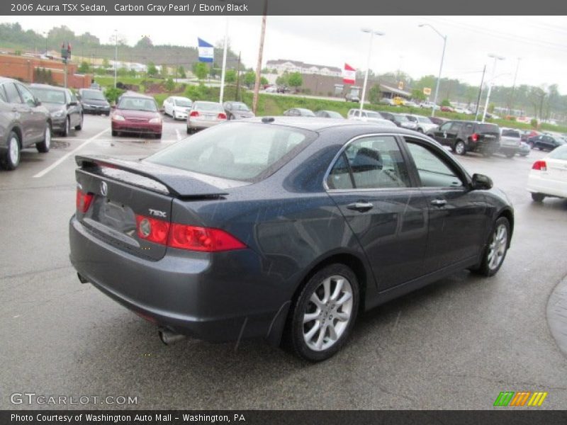 Carbon Gray Pearl / Ebony Black 2006 Acura TSX Sedan