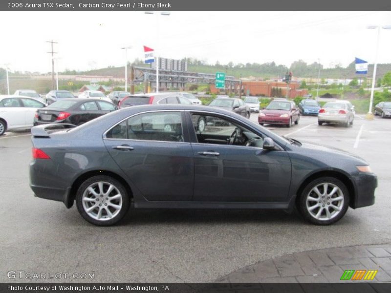 Carbon Gray Pearl / Ebony Black 2006 Acura TSX Sedan