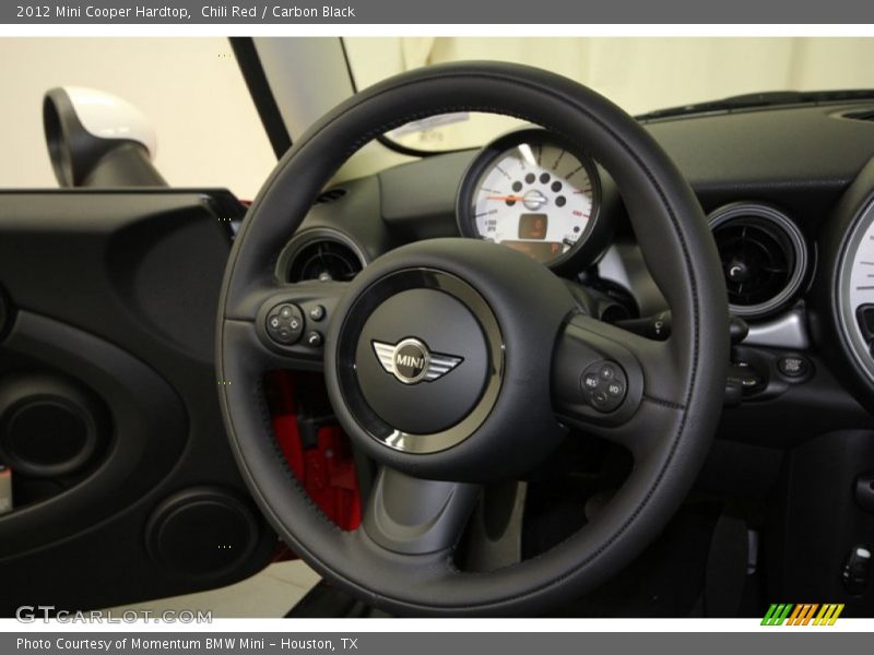 Chili Red / Carbon Black 2012 Mini Cooper Hardtop